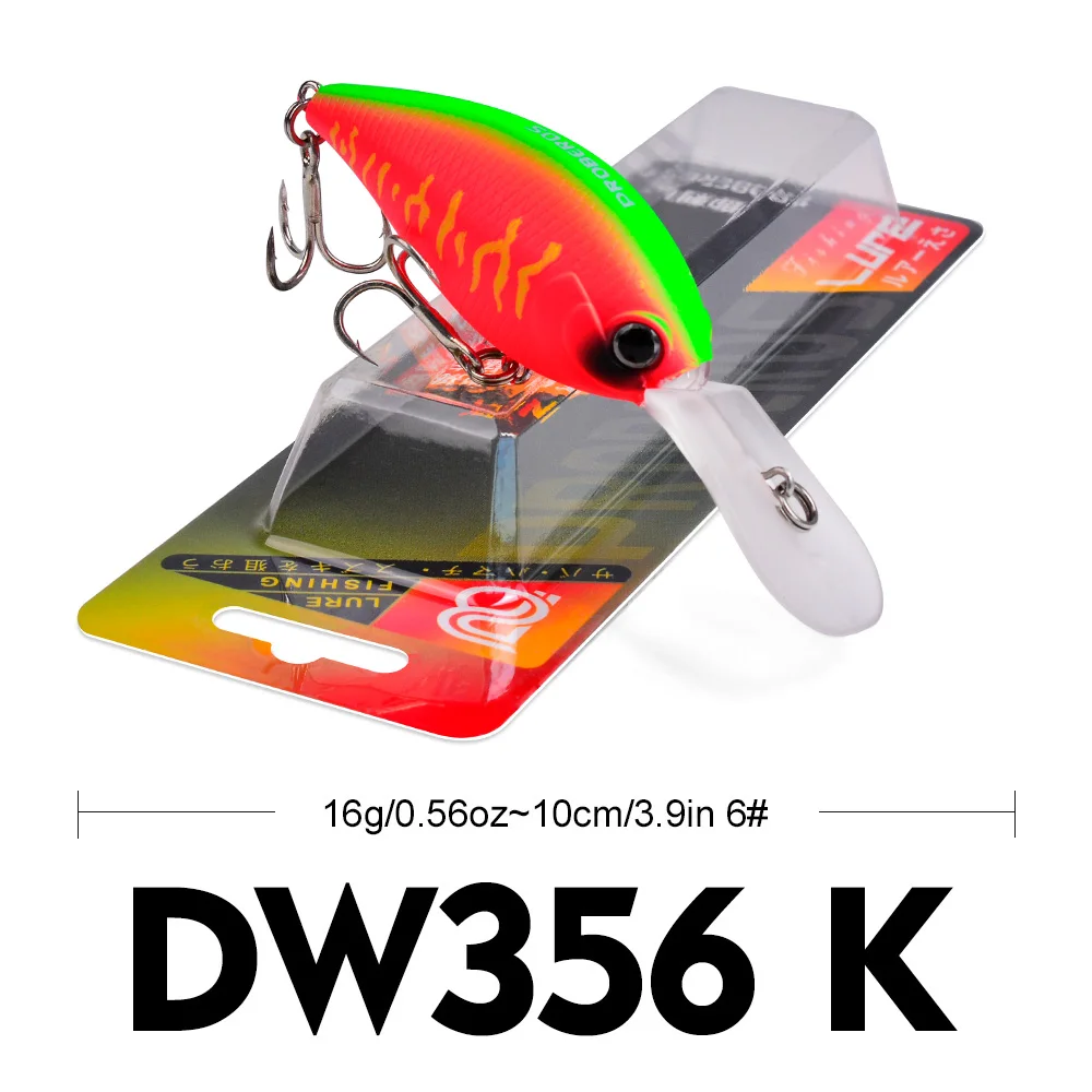 PROBEROS Rasselnder Crankbait 10cm-16g Schwimmender Angelköder Lauter Harter Köder Künstlicher Wobbler Weitwurf-Bass-Swimbait – Detail 6