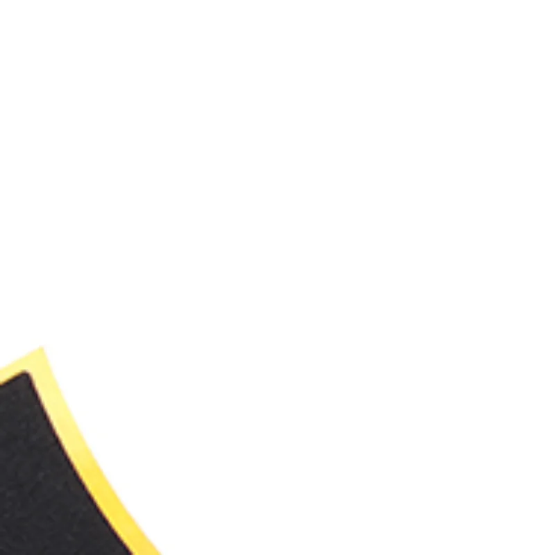 5 Peças de Adesivos de Fita Antiderrapante de Espuma Preta para Deck de Skate, 2 Tamanhos