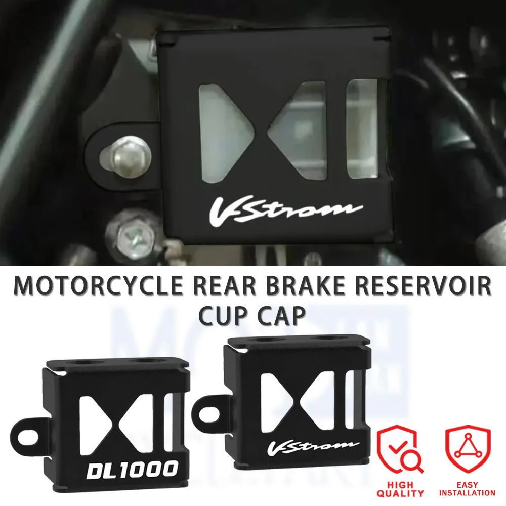 

For Suzuki DL1000 V-Strom 1000 2014 2015 2016 2017 2018 2019 Rear Brake Fluid Reservoir Guard Cover Protector Oil Cup Guard