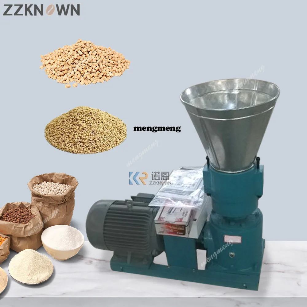 

60-80KG/H Automatic Chicken Feed Making Machine Animal Feed Pellet Machine Feed Pellet Mill