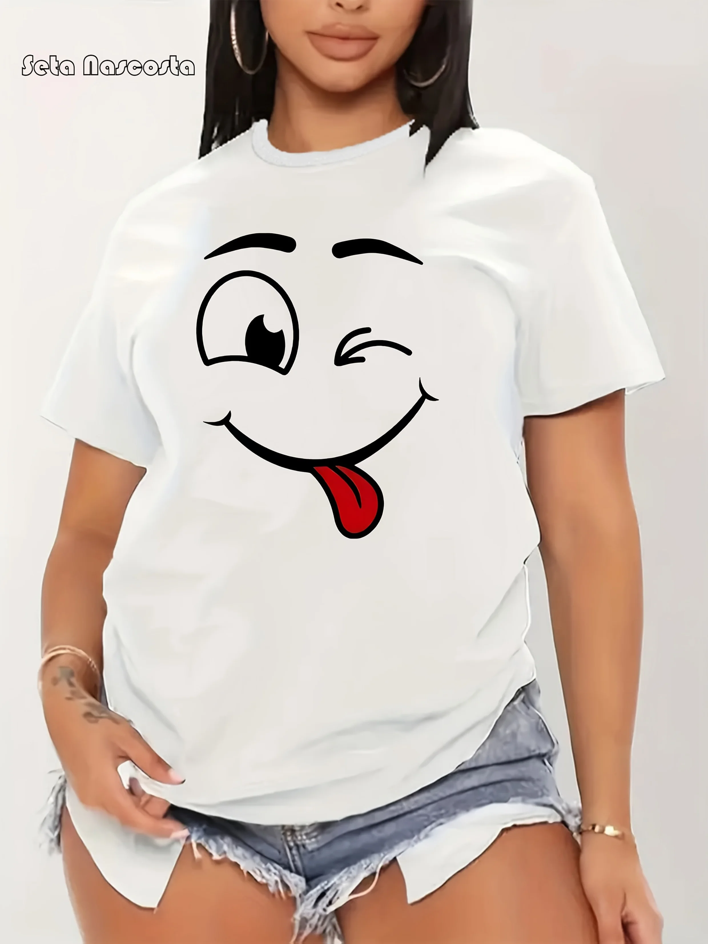 Printed T-shirt with 