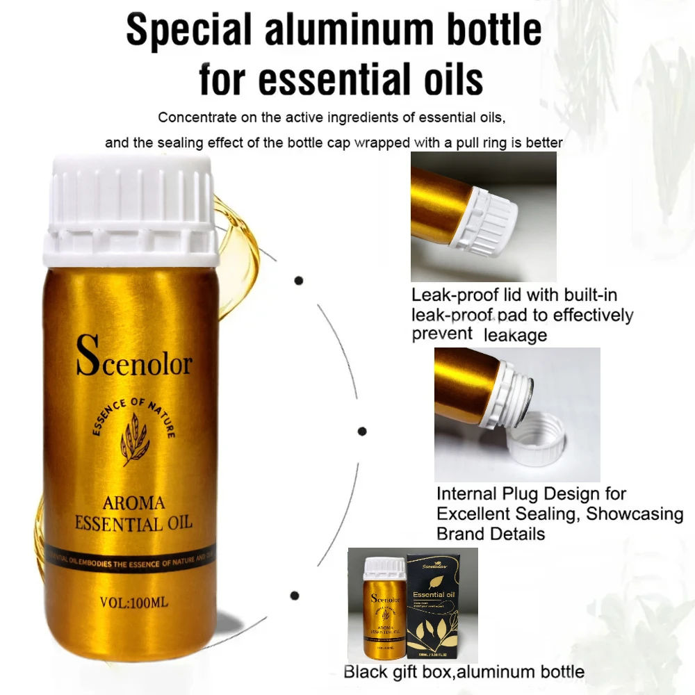 100ML Branded Perfume Oils Room Fragrance Essential Oil Aroma Diffuser Oils Aromatic Oil Pure Plant Scent Oil Home Air Freshener