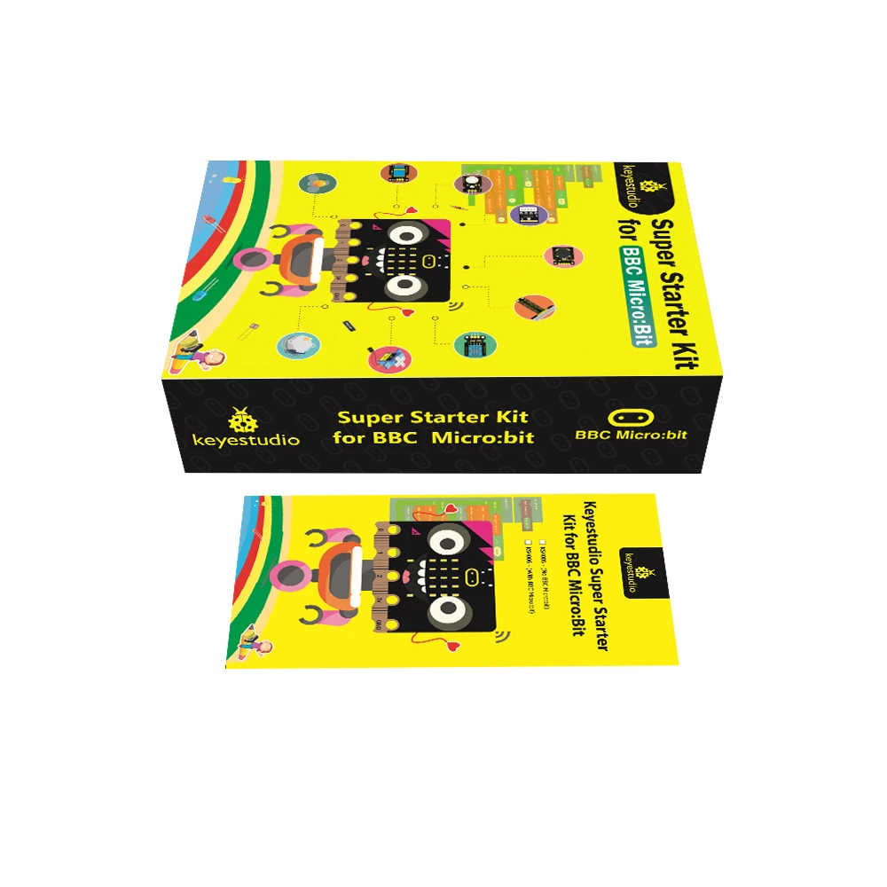 Imagem -05 - Keyestudio Microbit v2 Super Starter Kit para Bbc Micro: Bit Kit Programação Haste Faça Você Mesmo Kit de Aprendizagem Estudantes da Escola Kit Projeto Diy