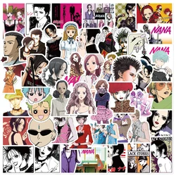 50Pcs Hot Anime NANA Stickers Waterproof Toy Sticker For Car Motorcycle Phone Skateboards Laptop Luggage Pegatinas Gift Decals