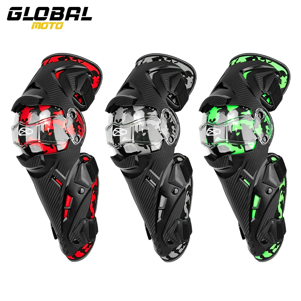 

Motorcycle Knee Pads Anti-Fall Wear-Resistant Motocross Knee Protector Outdoor Motorbike Riding Protective Gear Sport Equipment