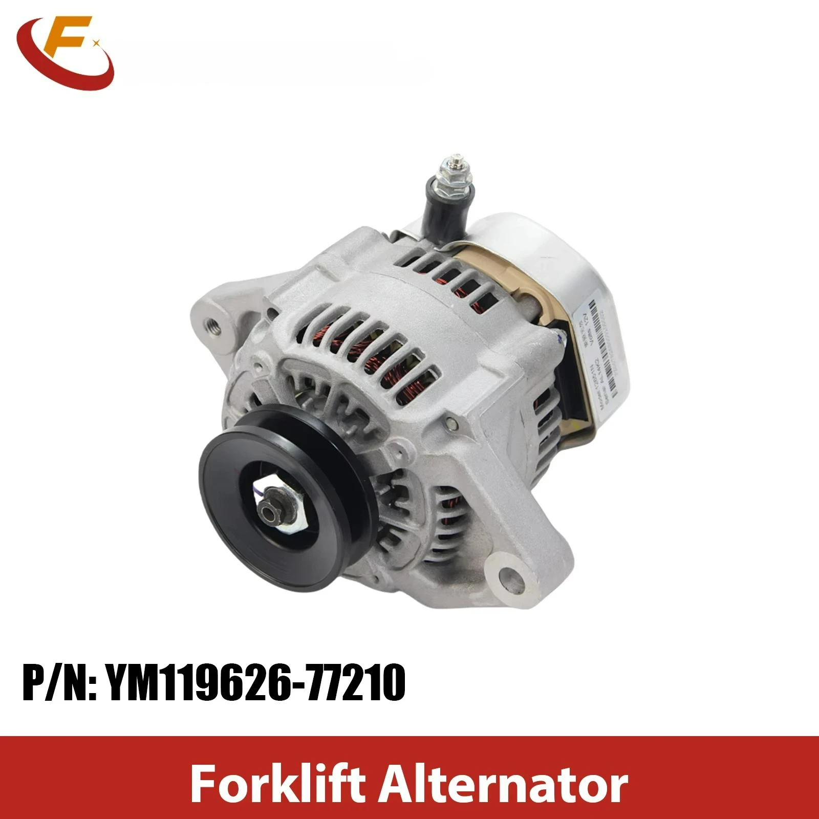 

Aftermarket Forklift Engine Generator Parts 12V 55A Alternator YM119626-77210 YM119626-77220 for Komatsu 3D88E-7 4D88-6 4D88E-7
