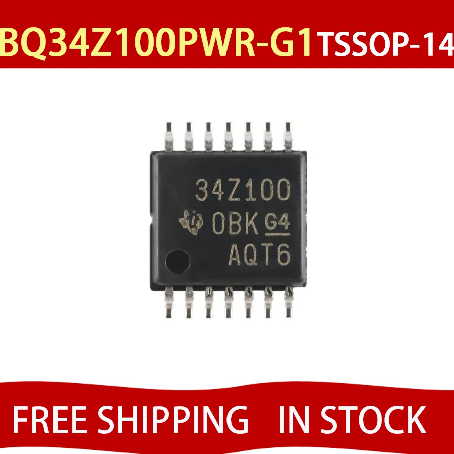 2PCS BQ34Z100PWR-G1 TSSOP-14 Battery level monitor chip original