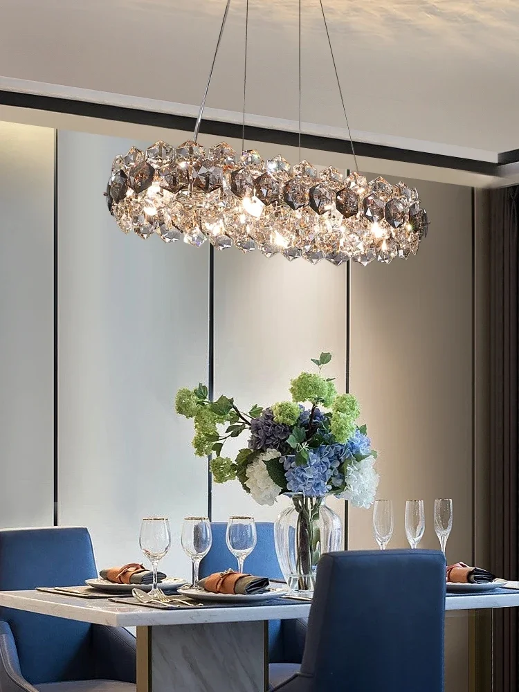 Plafonnier LED Pentagramme en Clip au Design Moderne, Luminaire Décoratif de Plafond, Idéal pour une Villa de Luxe, un Salon ou une Salle à Manger, Haut de Gamme