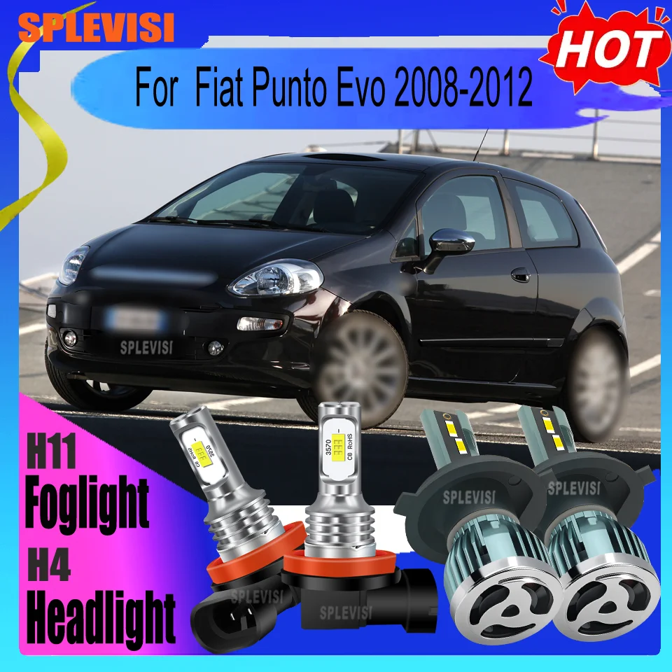 

Waterproof and Dustproof High-Intensity Lighting Headlight Fog Light 5 year warranty For Fiat Punto Evo 2008 2009 2010 2011 2012