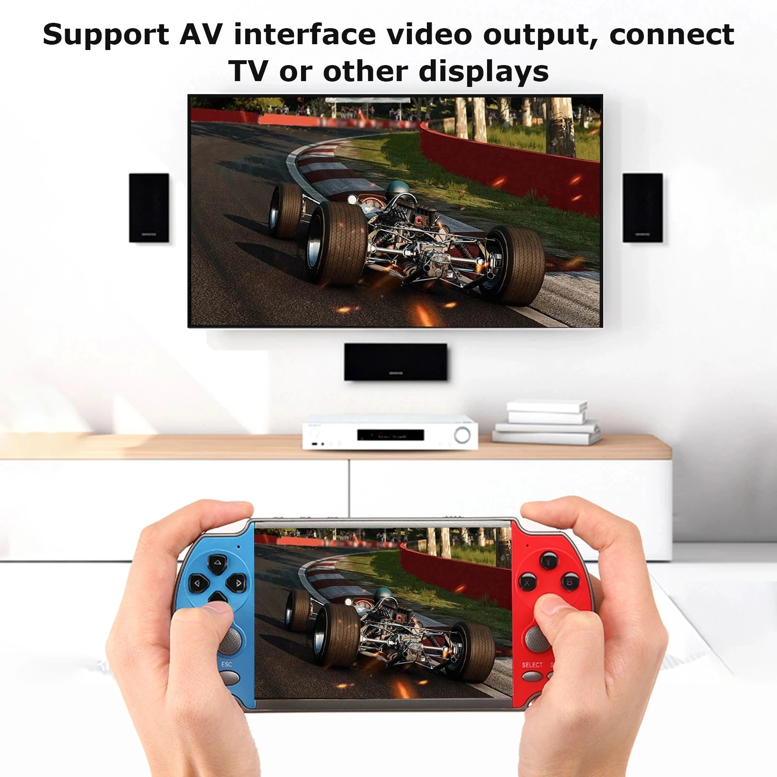 Hand Game Console Arcade Player Handheld for Child Portable Retro Video Kids Videogame Mini Emulator TV Classic Retrogaming Box