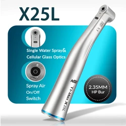 NSK Ti-MAX X25L Dental 1:1 Direct Drive Speed Fiber Optic Spray Air On/Off Switch Dentistry Low Speed Handpiece Fit E Type Motor