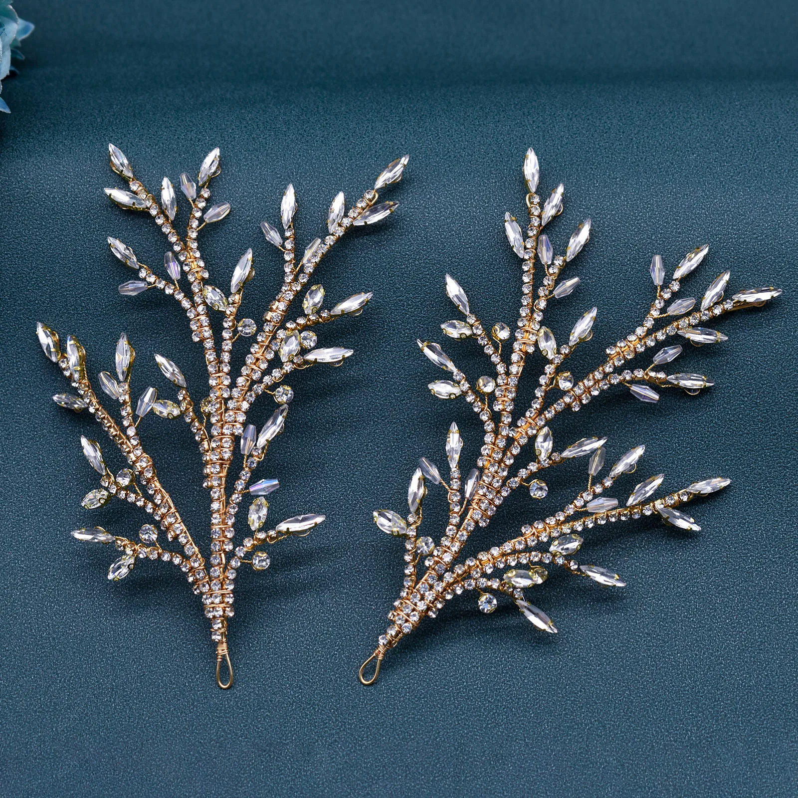DZ078 1/2 PC Trendy Bridal Headwear Handmade Woman Hairpin for Party Ornaments Wedding Accessories Luxury Prom Princess Tiara