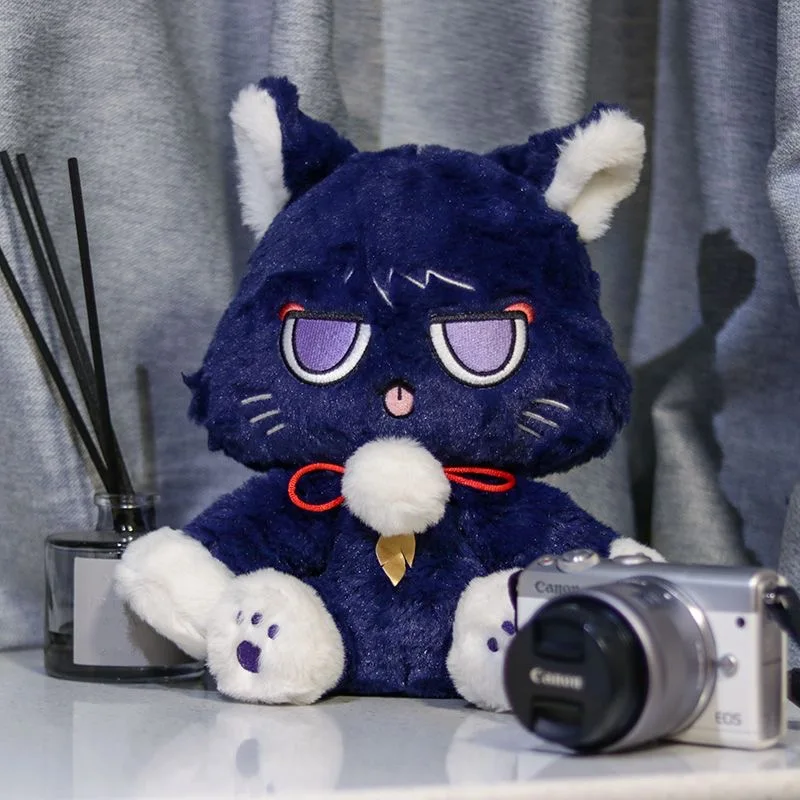 

Genshin Impact Wanderer Kunikuzushi Balladeer Scarameow Scaramouche Plush Toys Doll Keychain Cosplay Cartoon Accessories Props