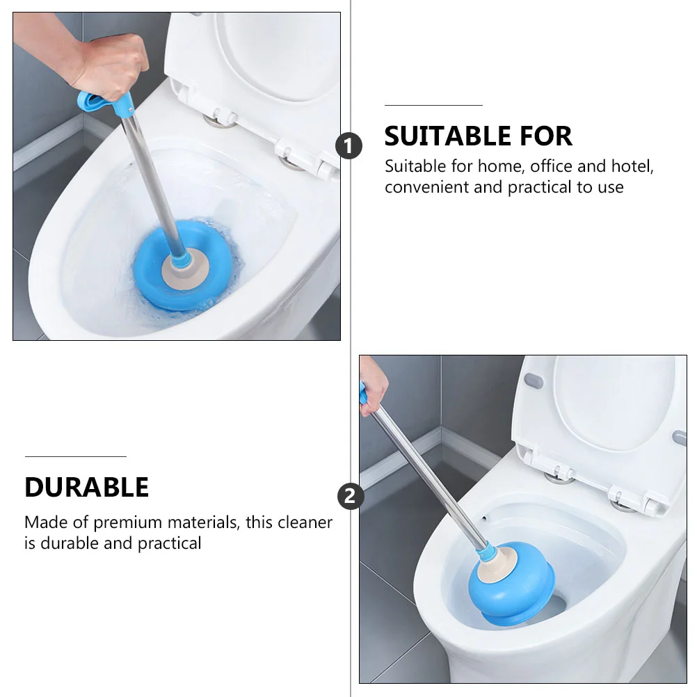 Toilet Unclog Chemical-free Cleaner Cleaning Tool Plunger Home Rubber Clogging Solver Bathroom Tools