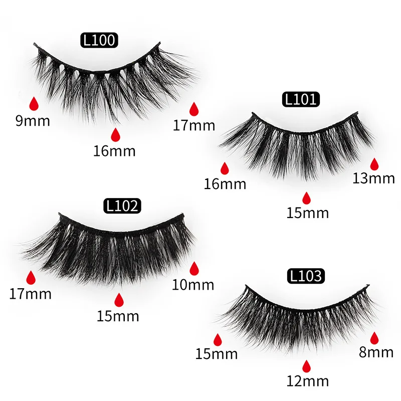 Makeup Tools Tapered Handmade Natural Cross Messy Soft False Eyelashes Daily Dating Thick Soft False Eyelashes Messy Cotton