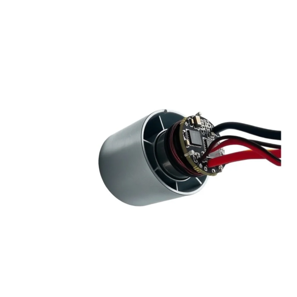 Brushless Ducted Motor 7.4V 12V Stainless Steel Design with Fan for For Esc Integration in Cooling and Motion Control