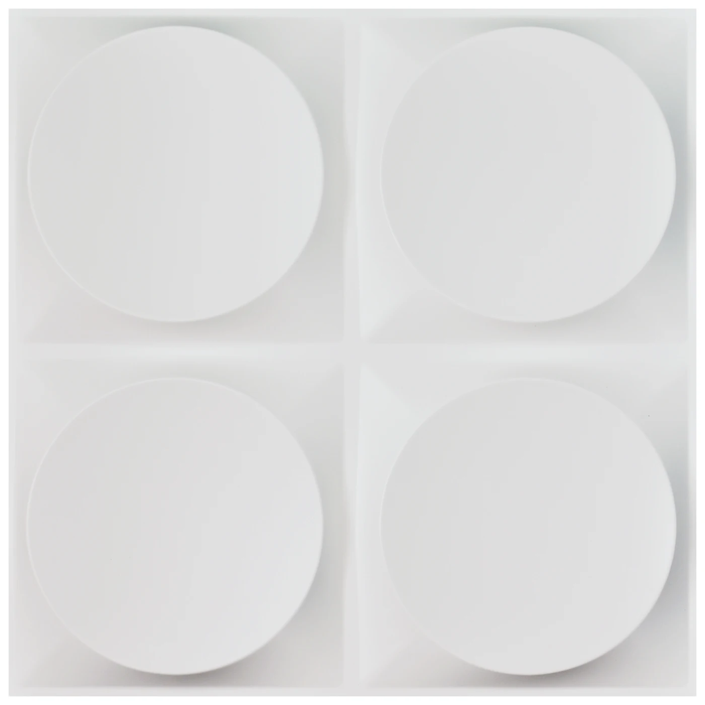 

Белые стеновые панели Art3d, современный 3D-декор стен, дизайн поверхности луны, 12 плиток 32 SF