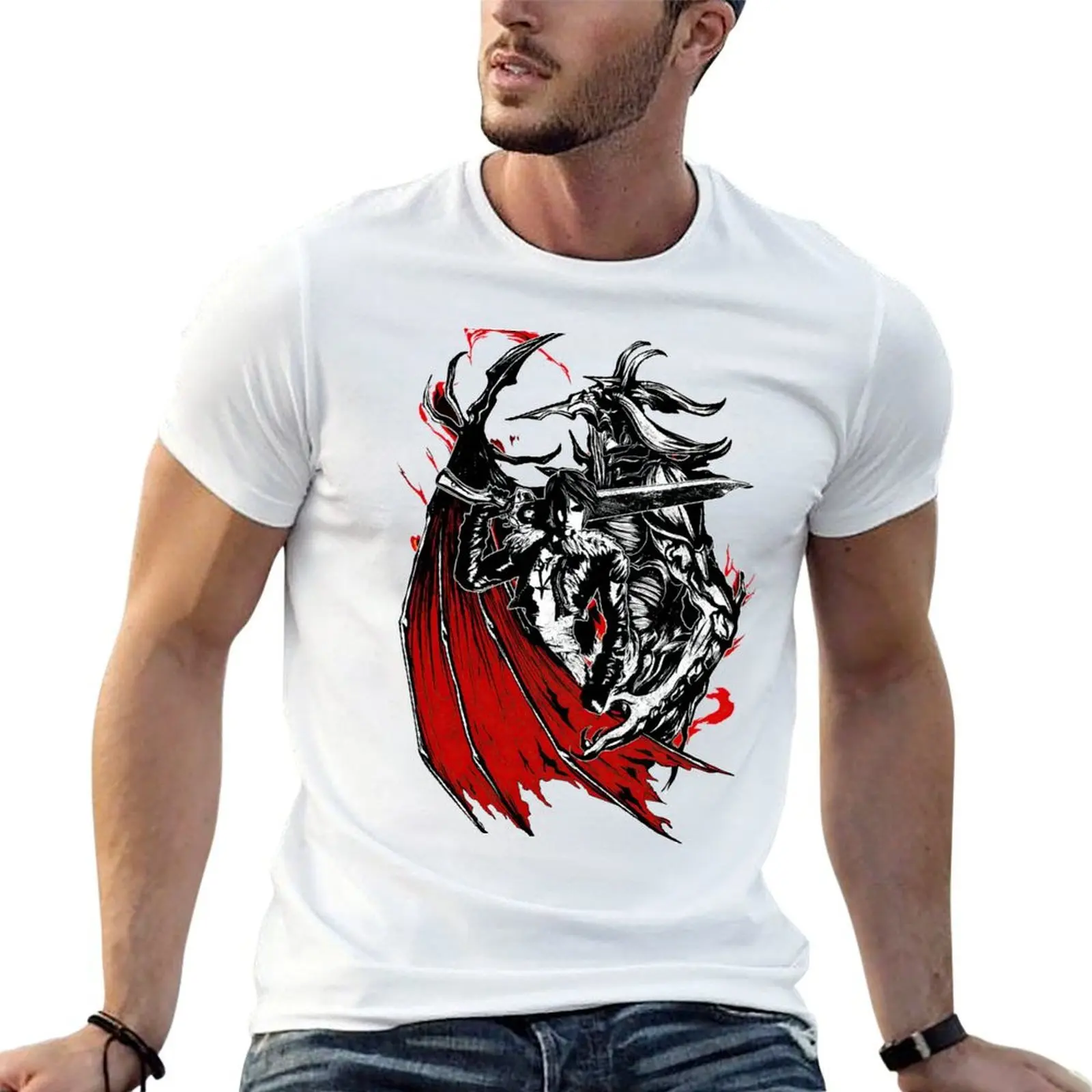 

SeeD Mercenary Squall T-Shirt funny t shirts man anime tshirt T-Shirt