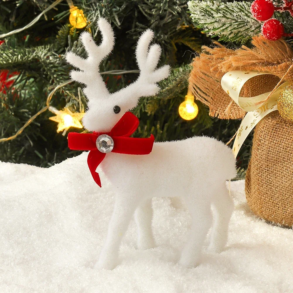 

1/3Pcs 16/21/26CM Elk Christmas Supplies Decoration Christmas Tree Ornaments for Home Room Decor New Year Christmas Gift