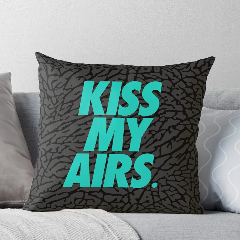 

Kiss My Airs x Atmos Throw Pillow Cushion Cover Luxury Decorative Cushions For Living Room sleeping pillows