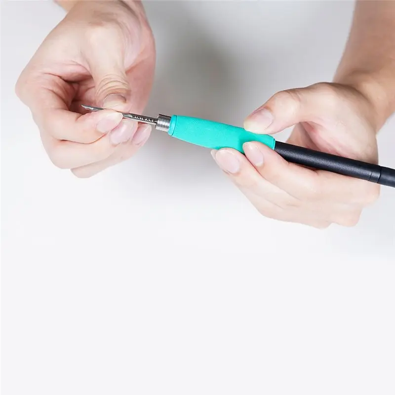 A73E-For T210 Handle TS1M MINI Soldering Station PD 3.1 28V 140W Portable Digital Solder Iron Repair Tool