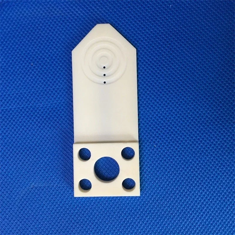 Customized alumina ceramic suction cups, vacuum photovoltaic ceramic parts, solar inverter heat dissipation substrate