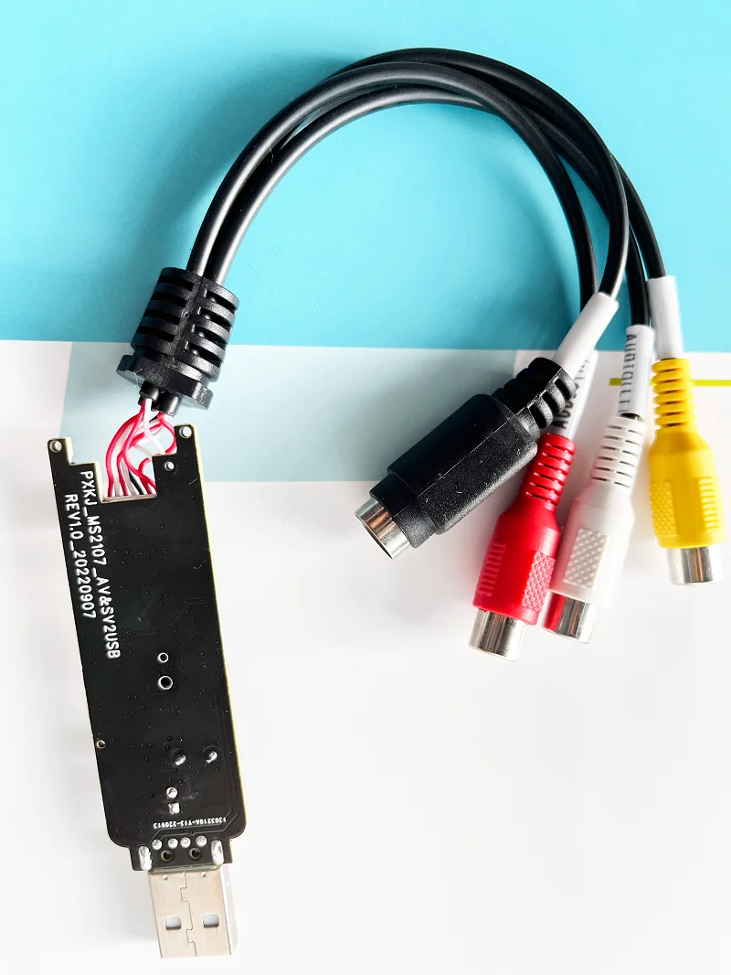 MS2107-AV zu USB Analog Video Smart Capture Karte/Auto Rückansicht/Industrie kamera Video lösung