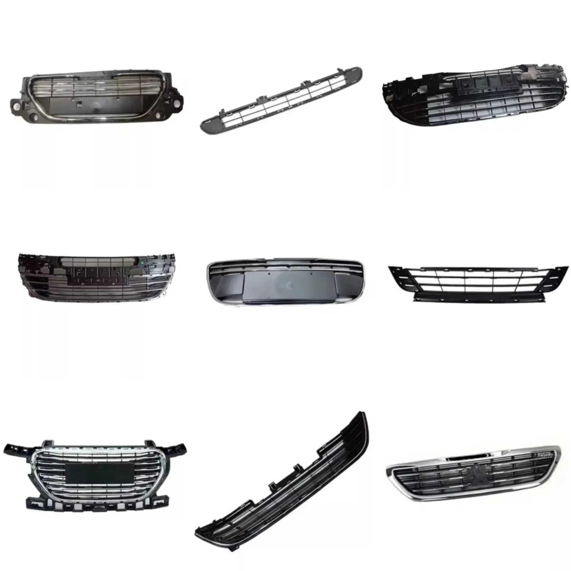 Body Kit Front Radiator Grille for 301 308 408 508 12-18 Botton  Convert Net Car Accessories