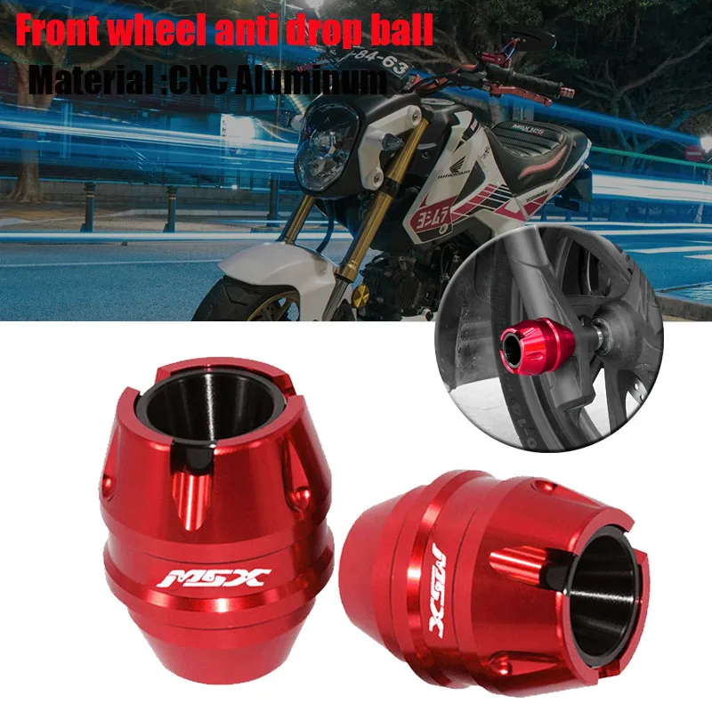 

Fit For HONDA MSX125 GROM125 MSX 125SF GROM 125 Accessorie Front Fork Wheel Fall Protection Frame Slider Anti Crash Protector