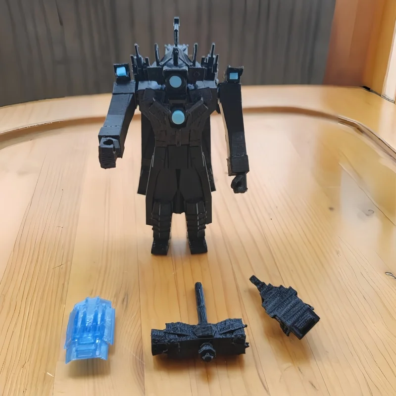 Nueva figura modular de Titan Cameraman, con brazos articulados, ideal como adorno de escritorio, modelo coleccionable y regalo para aficionados.