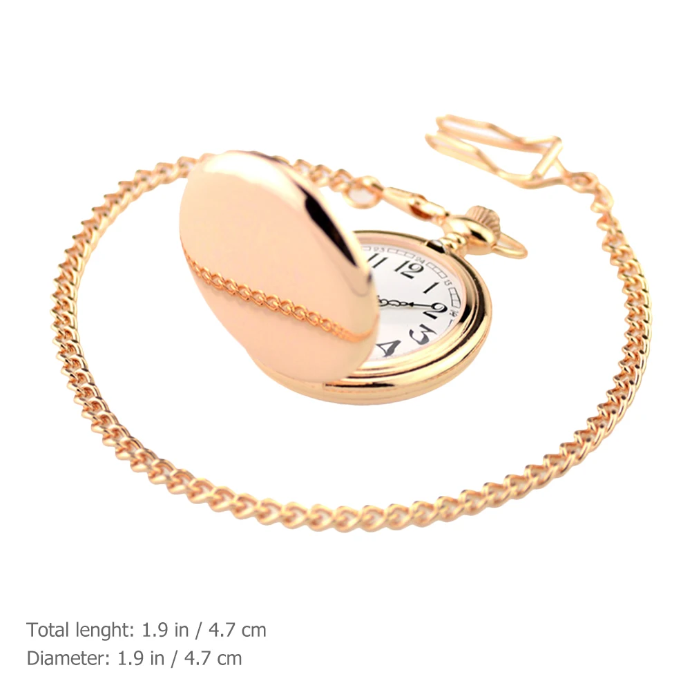 

Retro Watch Vintage Hanging Watch for Men Clamshell Alloy Timepiece Accessories Precision Craftsmanship