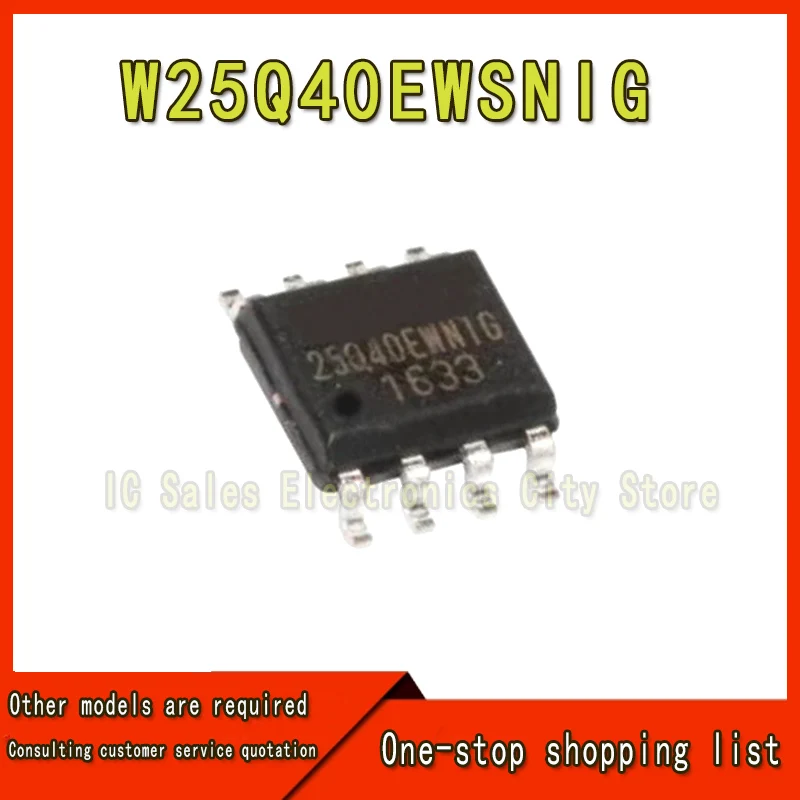 (5 Stuk) 100% Nieuwe W25Q40EWSNIG 25Q40EWNIG 25Q40EW Sop-8 Chipset