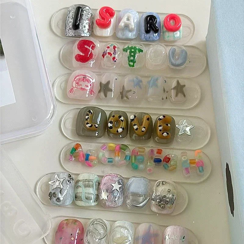 Silicone Alphabet Nail Art Mol - Resin Art Templates Free 评论和价格