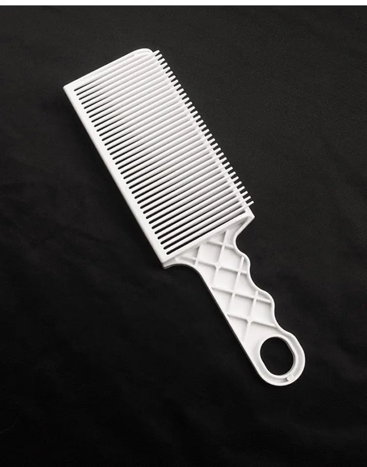 Professioneller Haarschneidekamm, Öl-Kopf-Push-Cut-Kamm, Nivellierender Friseurscheren-Positionierungskamm für Herren-Styling-Werkzeug – Detail 6