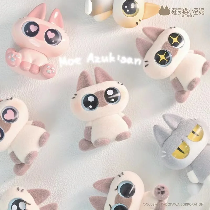 Mini Siamese Cat Azuki Can Azukisan’s Daily Life Series Blind Box Toys Mystery Box Kawaii Mini Model Caixa Misteriosa Girls Toy