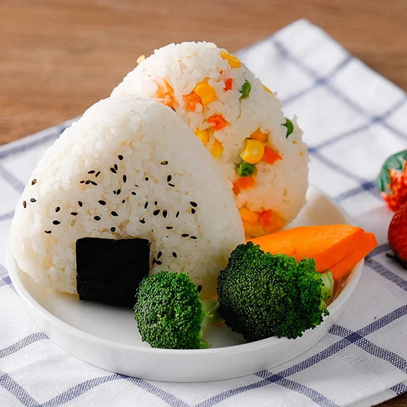 1PC Triangle Sushi Mold Onigiri Rice Ball Bento Press Maker Japanese Food Kitchen Tool Color Random Gadgets Mould