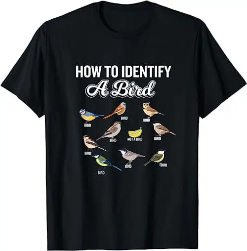 Funny Bird Watcher How To Identify a Unique Birder T Shirt SweaT 17483