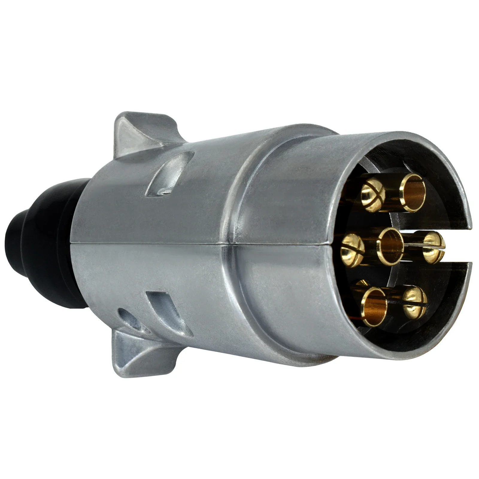 1 قطعة 7 دبوس مقطورة سبائك الألومنيوم المقابس 12 فولت شاحنة سحب سحب الكهرباء موصل الأسلاك موصل محول الاتحاد الأوروبي التوصيل RV اكسسوارات