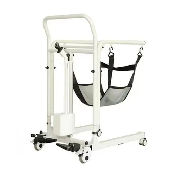 Elderly Care Waterproof Electric Lift Patient Transfer Chair with Commode Shower Toilet