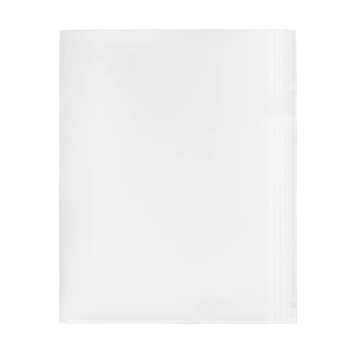 30 pastas de arquivo de plástico em forma de l a4 dos pces transparente documento carteira organizador azul documento expansível carteira l pasta de arquivo