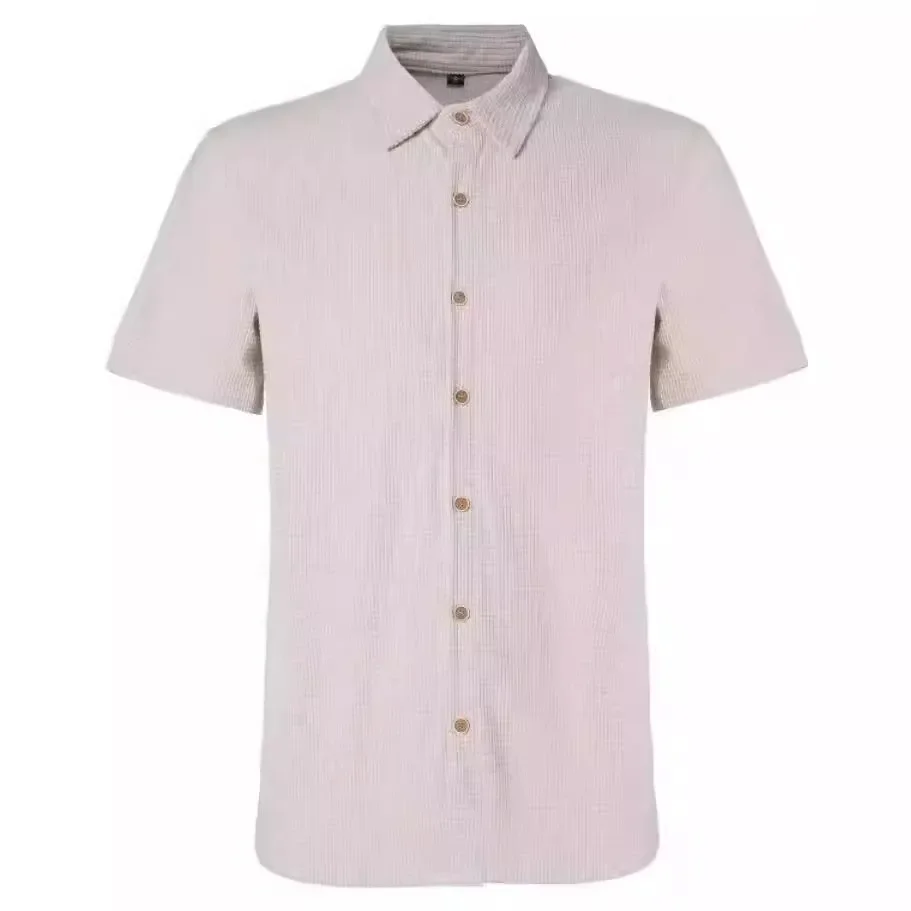 Chemise à Carreaux à Manches Courtes pour Homme, Personnalisée, Décontractée