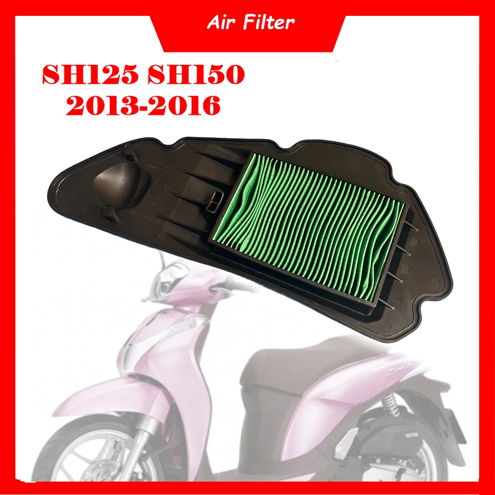 

Motorcycle Engine Air Filter Cleaner 17210K01900 Air Intake Filter Element For Honda SH125 SH150 SH 125/150 IE ABS 2013-2016