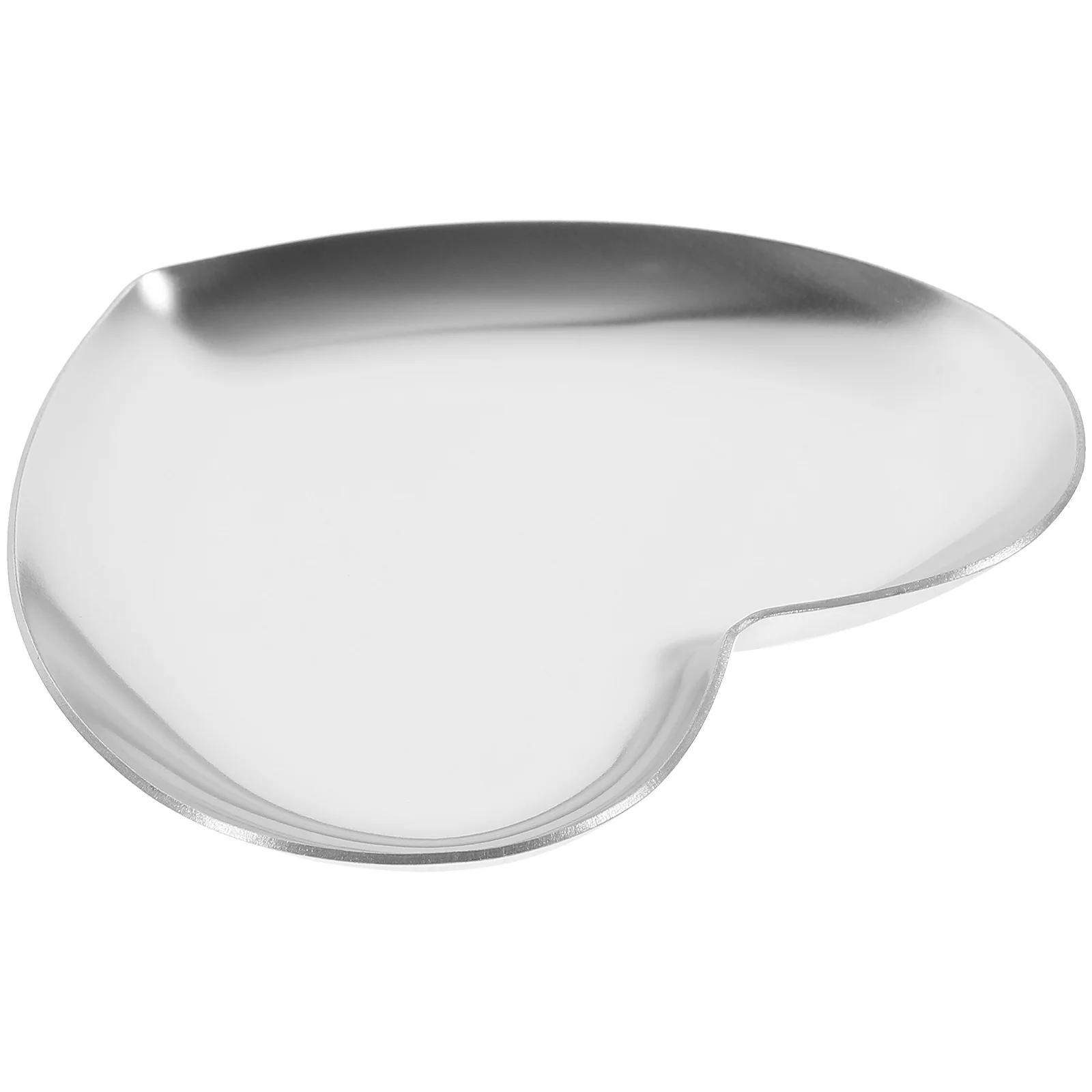 

Love Heart Jewelry Tray Durable Material Steady Base Ring Holder Ideal Gift Wedding Birthday Home Decoration Jewelry Organizer