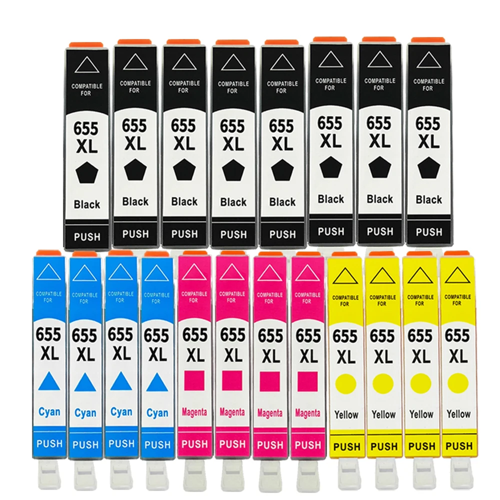 Compatible ink cartridge for hp655 hp 655xl hp 655 compatible for hp Deskjet 3525 5525 4615 4625 4525 6520 6525 6625 Printer