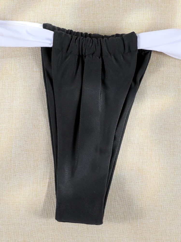 Rinabe مثير البيكينيات 2025 ملابس السباحة رفع مجموعة البكيني ضمادة المرقعة لباس سباحة بحر الصيف Biquini