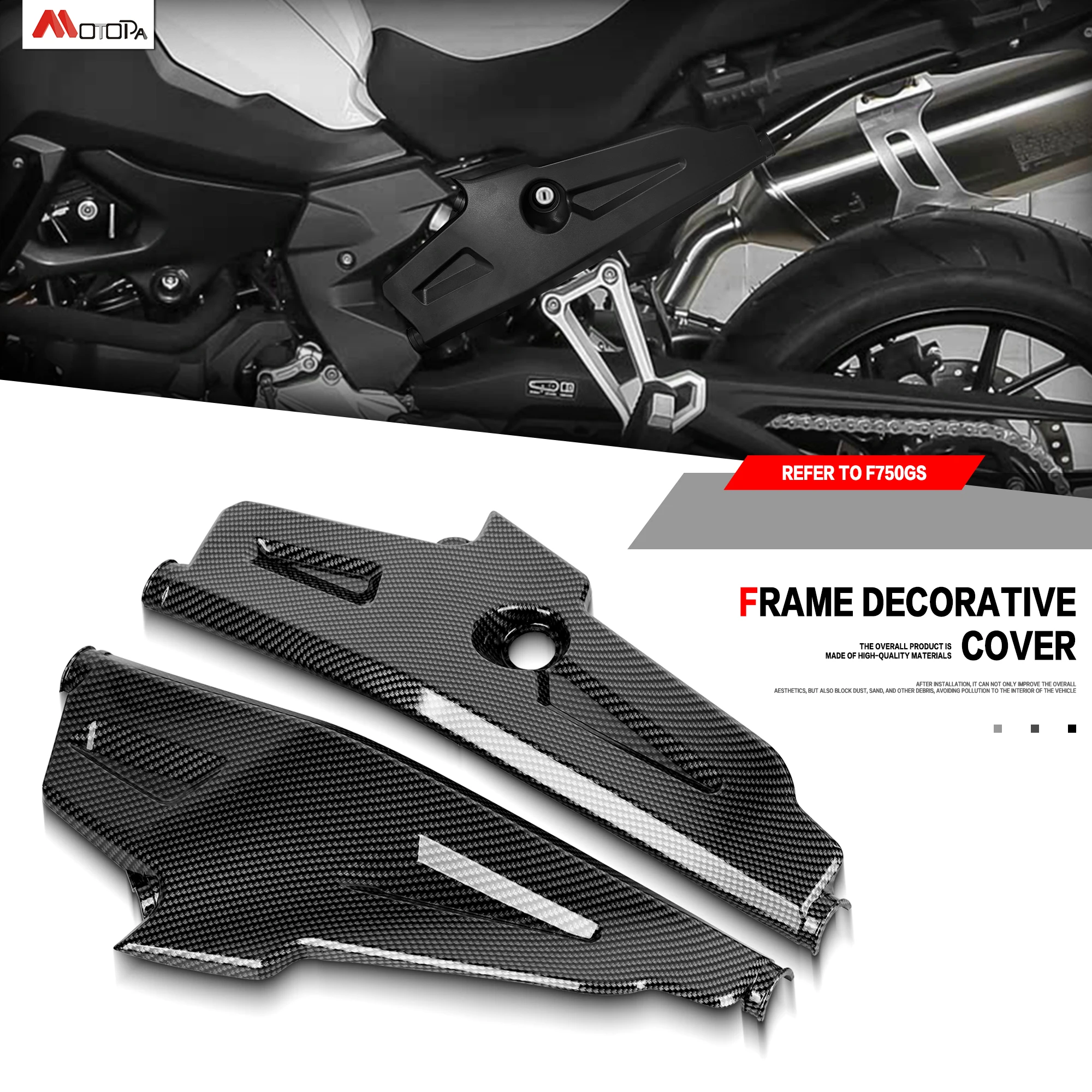

Motorcycle F850GS Frame Infill Side Panel Set Guard Protector Fairing Cowl Cover For BMW F750GS F850GS F 850 GS ADVENTURE