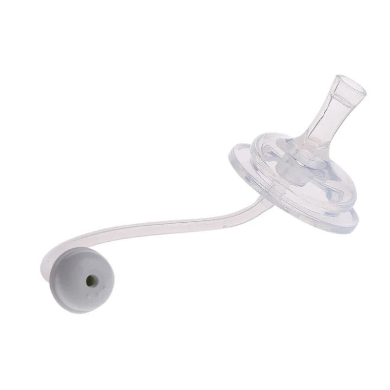 Baby Bottle Straw Replacement Wide Mouth Caliber Silicone Feeding Accessories Learn Drinking Cups Straw for Head Replace