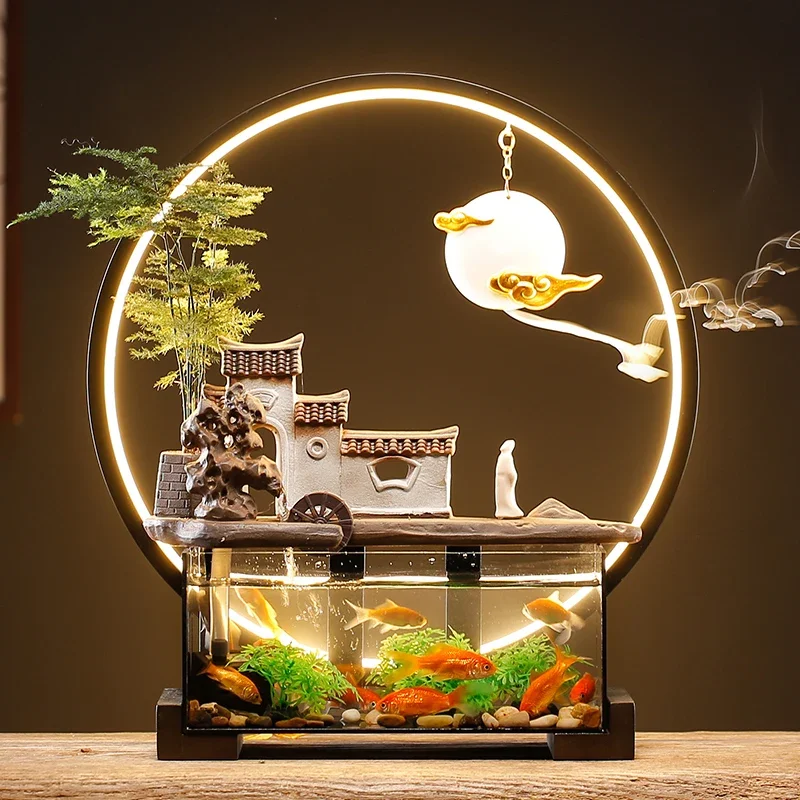 Creativity Back Flow Incense Holder Hanging Waterfall Backflow Figurine Incense Burner Kit Adornos Para Sala Elegantes