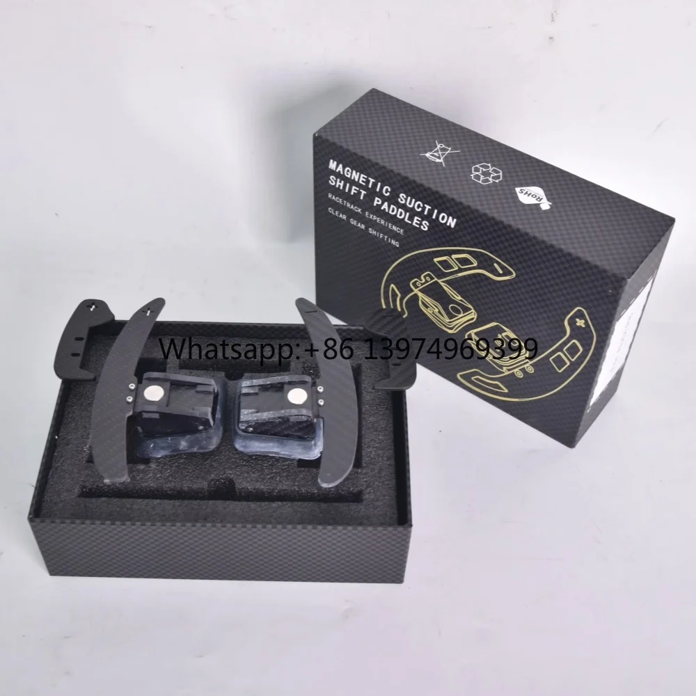 Newly Upgraded Carbon Fiber Magnetic Shift Paddles Enhance Driving Experience Suitable for BMW E90