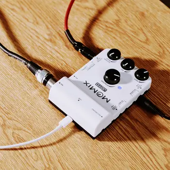 JOYO MOMIX USB 行動裝置音效卡,48V 幻象電源,雙監聽輸出接口,即插即用 6 最佳銷售 喬約莫米克斯 - №3